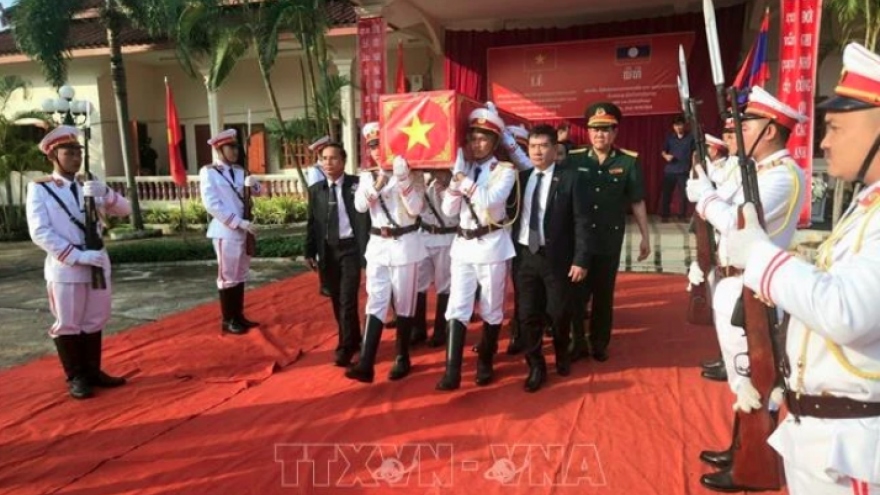 Remains of Vietnamese martyrs repatriated from Laos